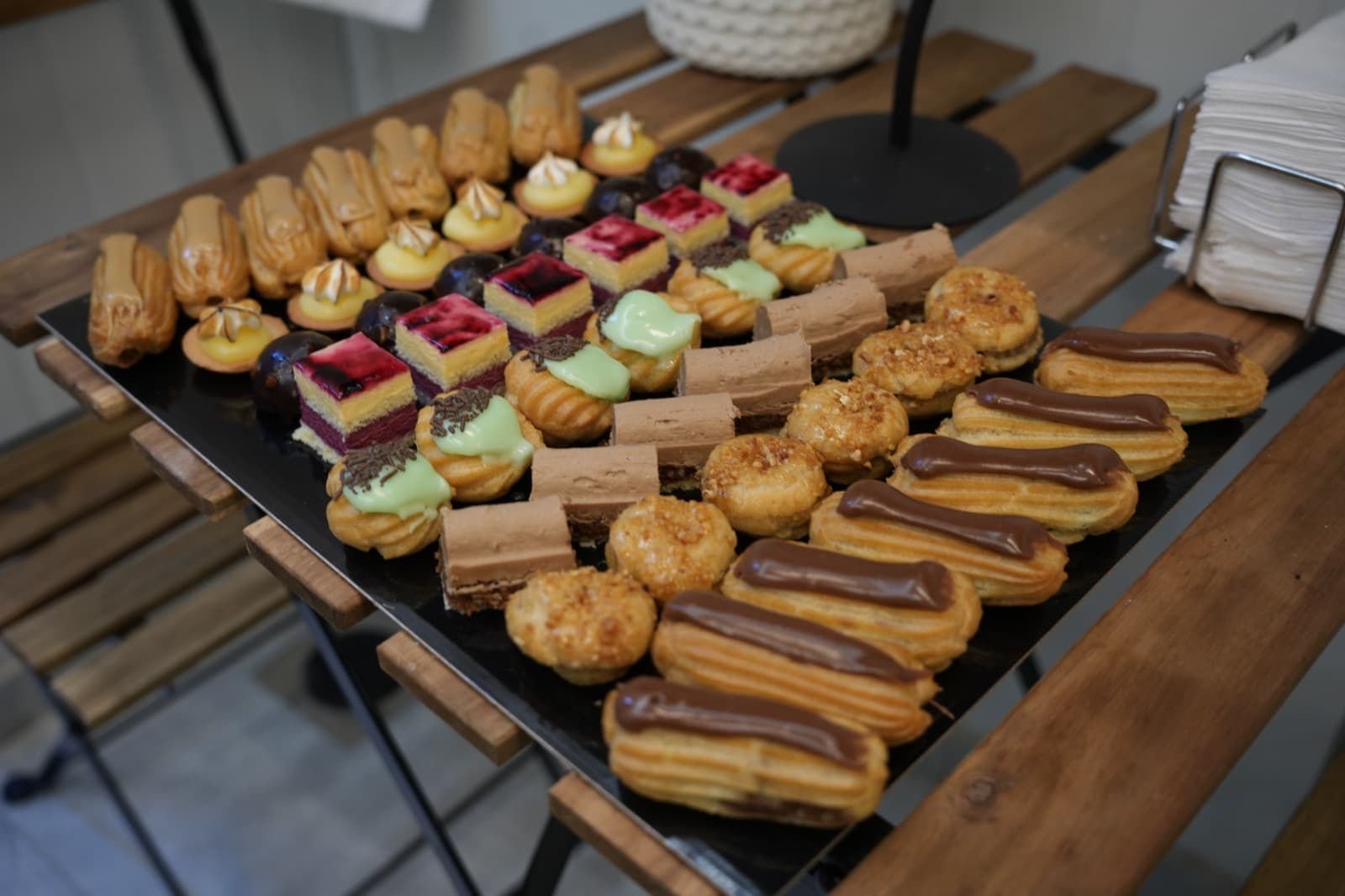 Plateaux de petit fours 50 pièces